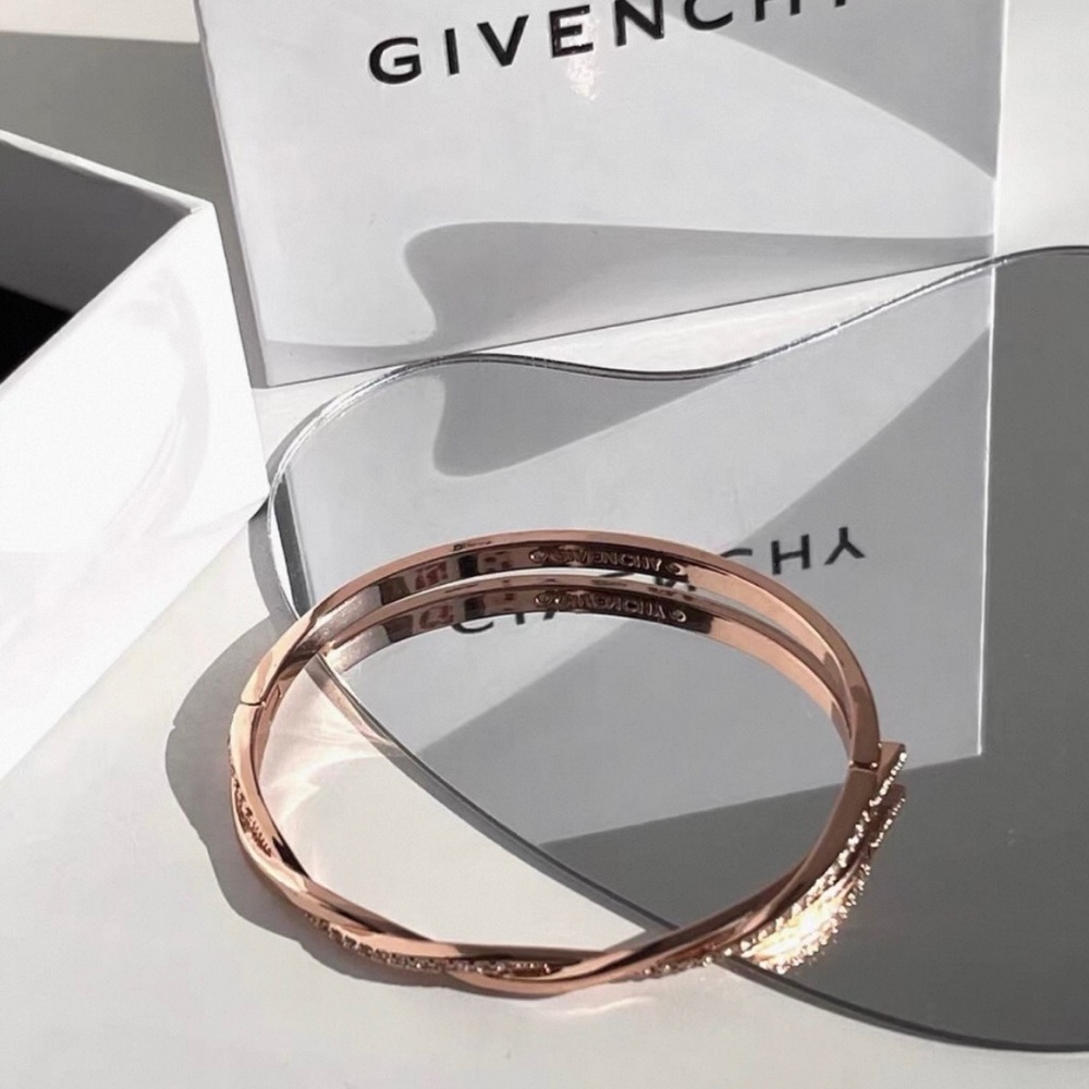 Givenchy Rose Gold Twisted Bracelet